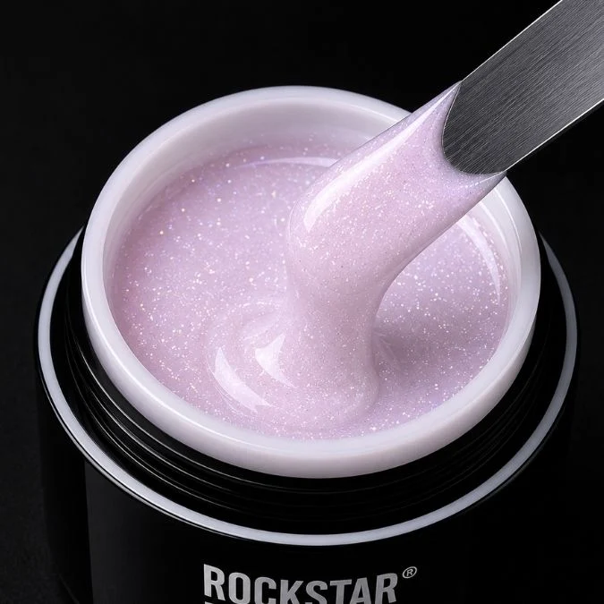 Make Up UV Gel Princess – HEMA-freies Aufbaugel mit feinem Glitzer