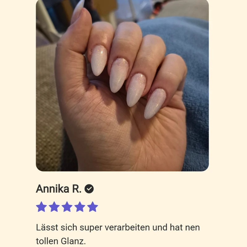 Make Up UV Gel Princess – HEMA-freies Aufbaugel mit feinem Glitzer