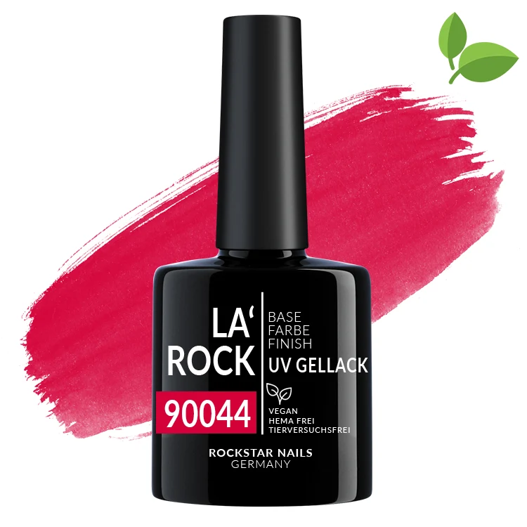 3in1 UV Nagellack - Hema frei - 90044 - Strahlendes Magenta – Rosa