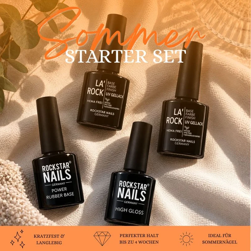 UV Gellack Starter Set – Perfekte Nägel in 30 Minuten