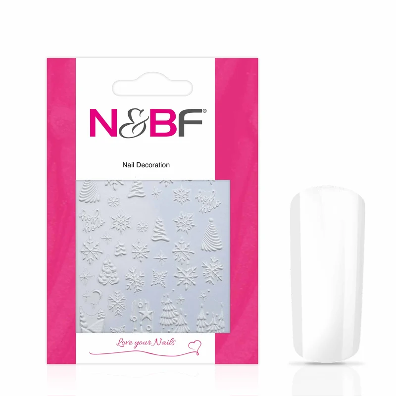 Nagelsticker White Christmas