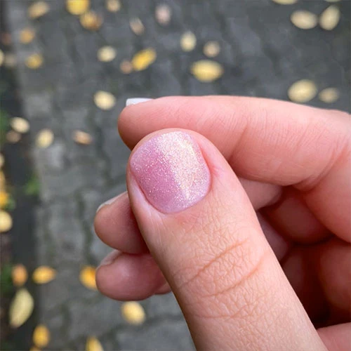 3in1 UV Nagellack - Hema frei - 90052 - Einhorn glitter – Rosa