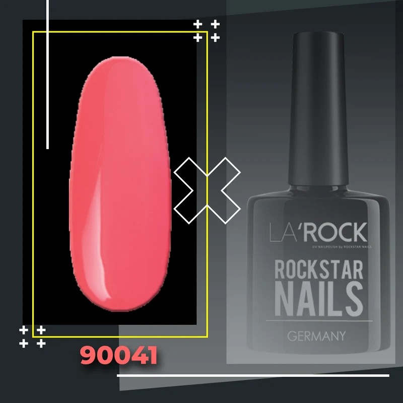 3in1 UV Gellack - 90041 - sommer rot pink