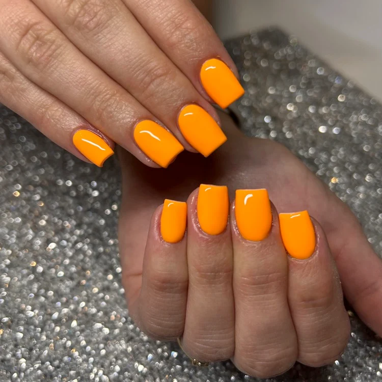 UV / LED Color Gel - tiefes neon orange - Art. 80175