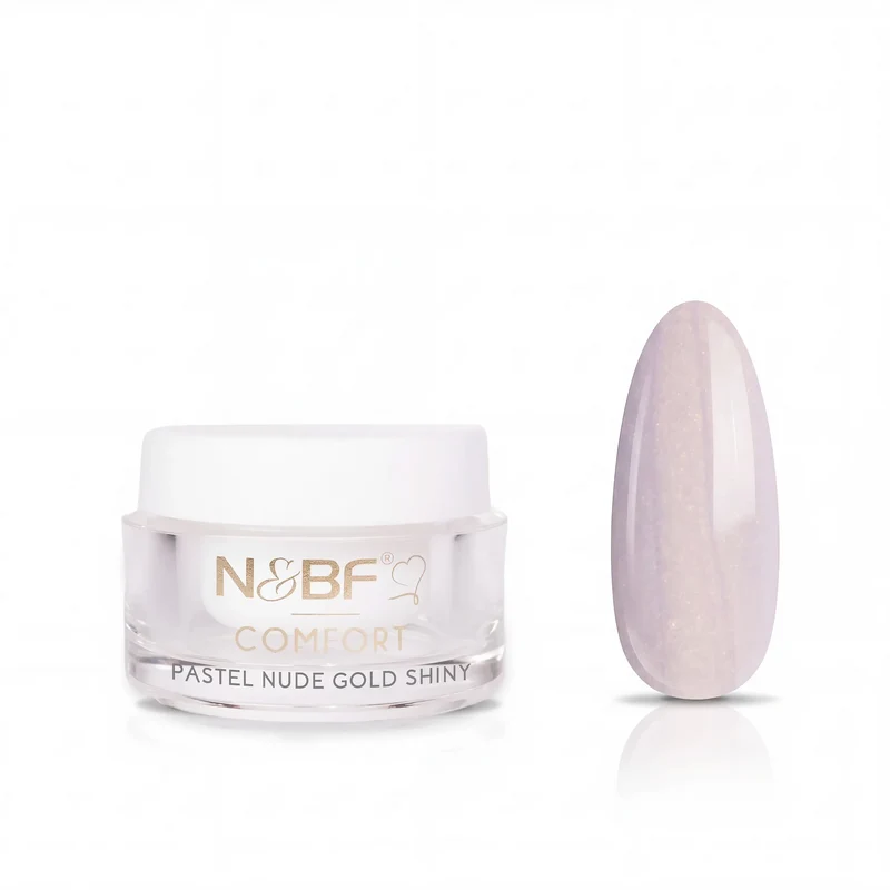N&BF Comfort Farbgel Pastel Nude Gold Shiny 5ml
