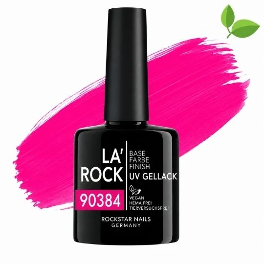 HEMA-freier 3in1 UV Gellack – Knalliges Pink – 90384 – Rosa