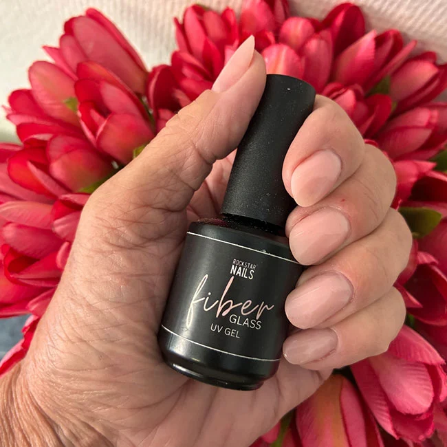 Fiberglas UV Gel in Bottle – Cashmere Nude ✨ Elegantes Nude mit leicht milchigem Finish