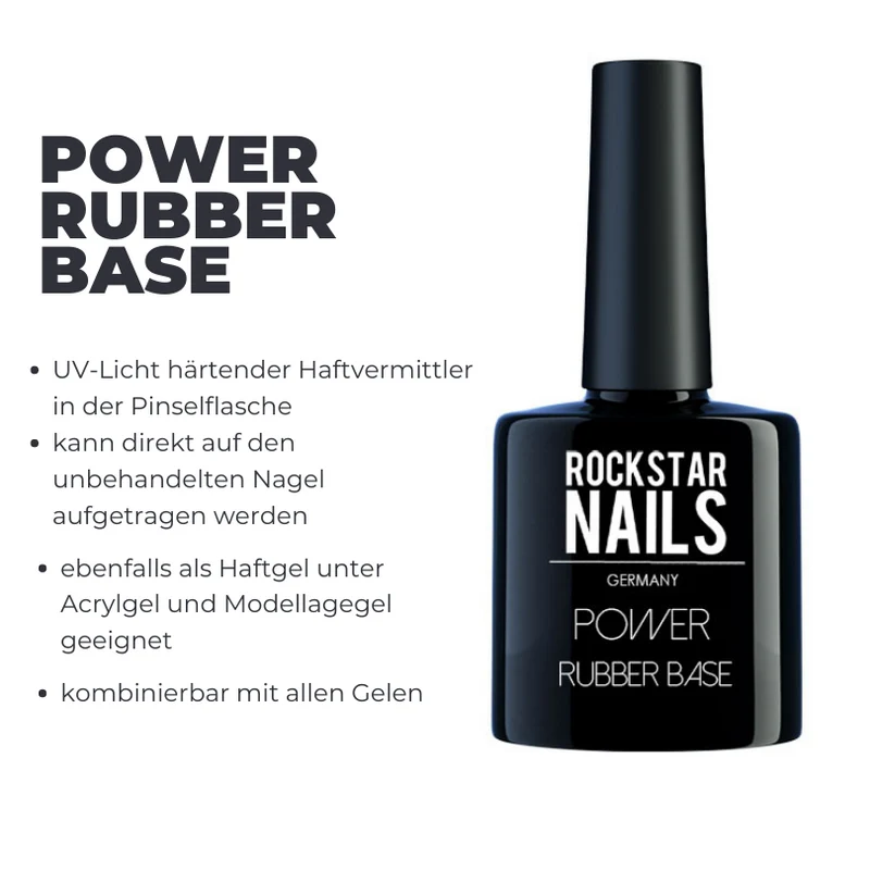 Power Rubber Base – extra starke Haftung ohne Primer