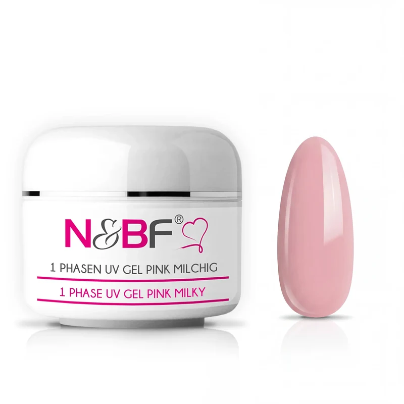 1-Phasen UV Gel pink milchig dickviskos 30ml