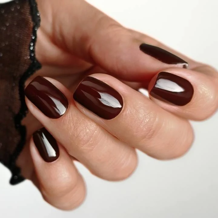 Dolce red UV-Nagelfolie