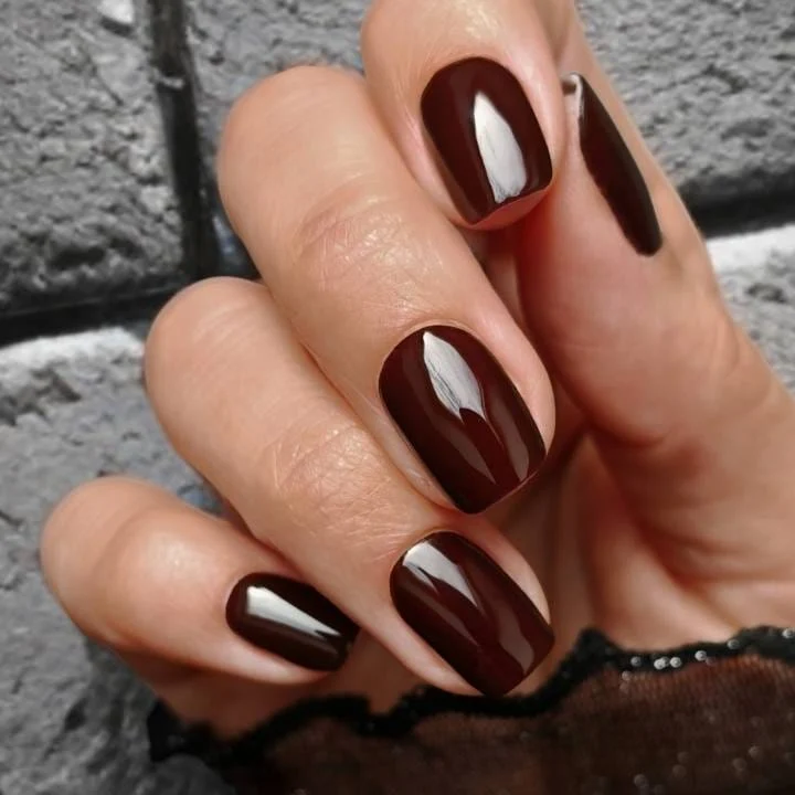 Dolce red UV-Nagelfolie