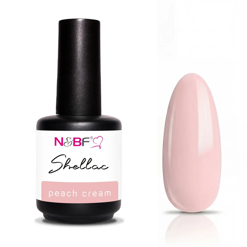 N&BF Shellac Peach Cream 12ml