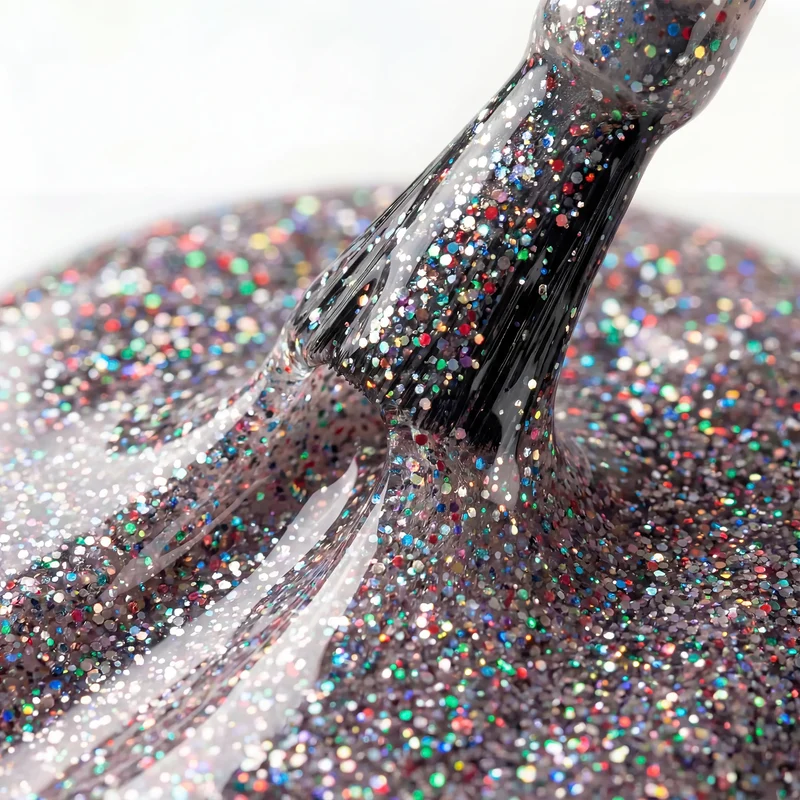 N&BF Shellac Glitter Multi 12ml