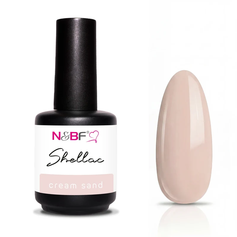 N&BF Shellac Creme Sand 12ml