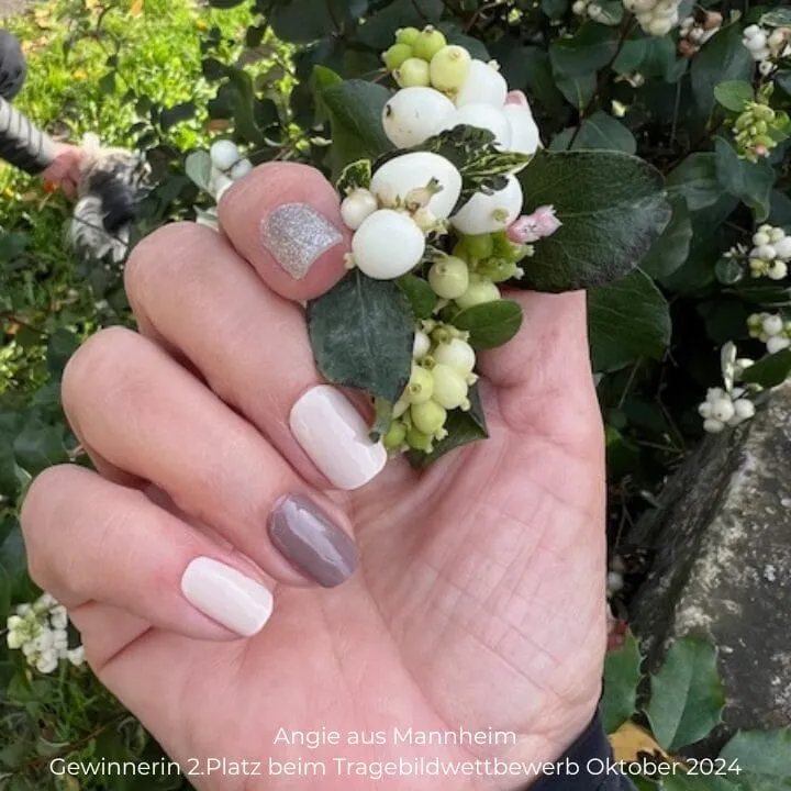 All I Want Glitter UV-Nagelfolie