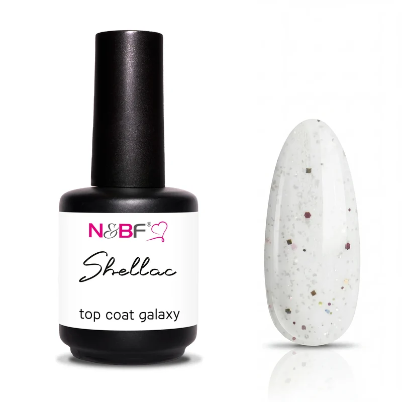 N&BF Shellac Top Coat Galaxy 12ml