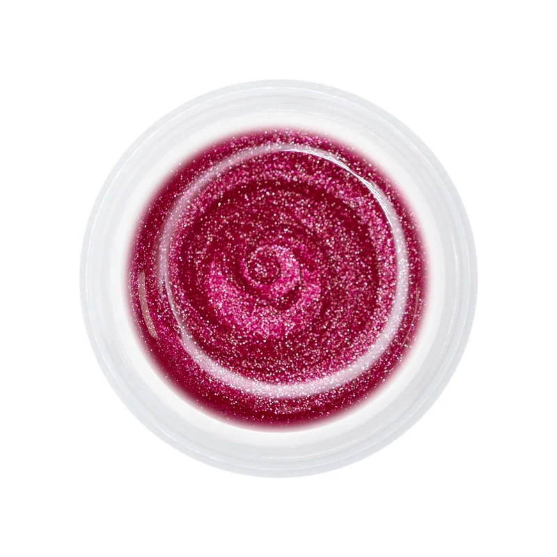 N&BF Glitter Farbgel Fuchsia 5ml