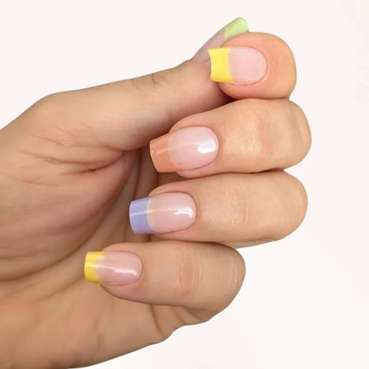 Jelly Bean French Nails UV-Nagelfolie