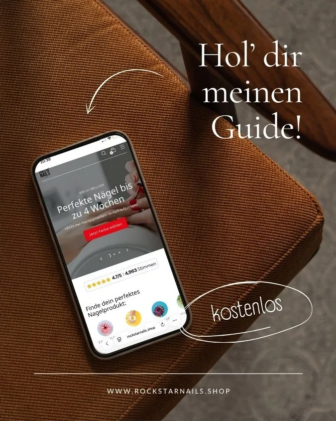 Kostenloser Guide: Perfekte Gelnägel in 30 Minuten (Gellack richtig anwenden)