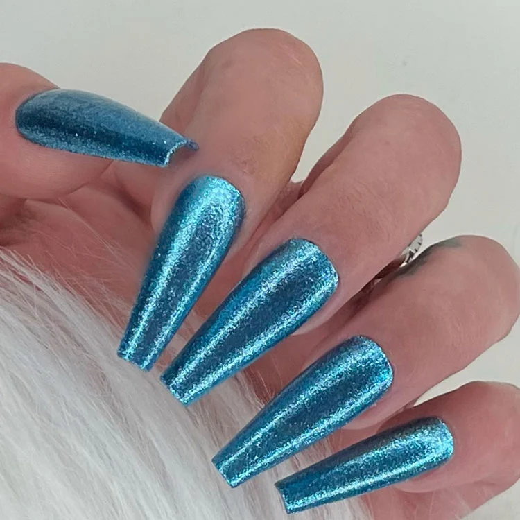 UV / LED Color Gel – 80224 – Chrom Blau