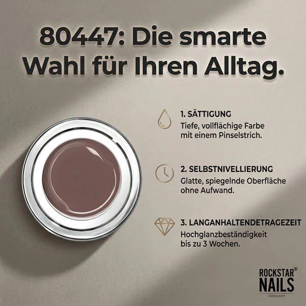 Color UV Gel – 80447 – maronen braun