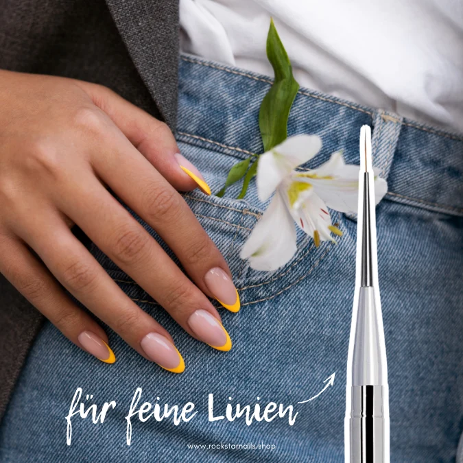 Rainbow French Nails Set – 5 Farben frei wählen + Gratis Fineliner