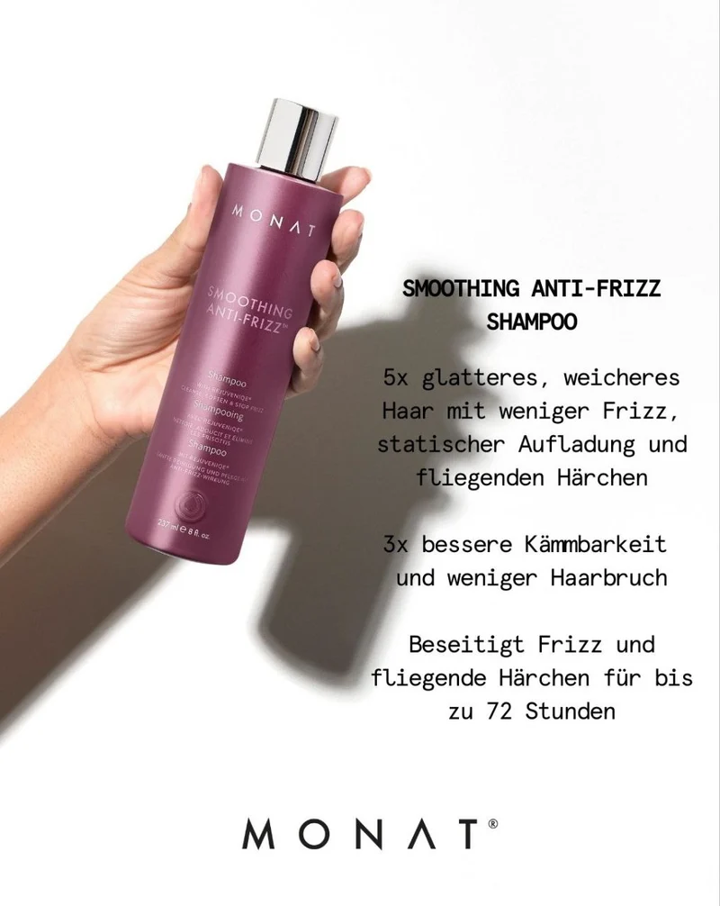 Smoothing Anti-Frizz™ Shampoo – Seidige Glätte & Anti-Frizz Power bis zu 72h