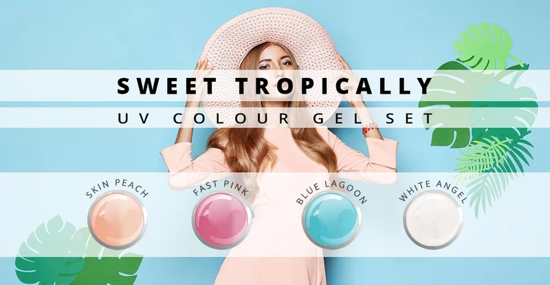 Sweet Tropically Farbgel 4er Set