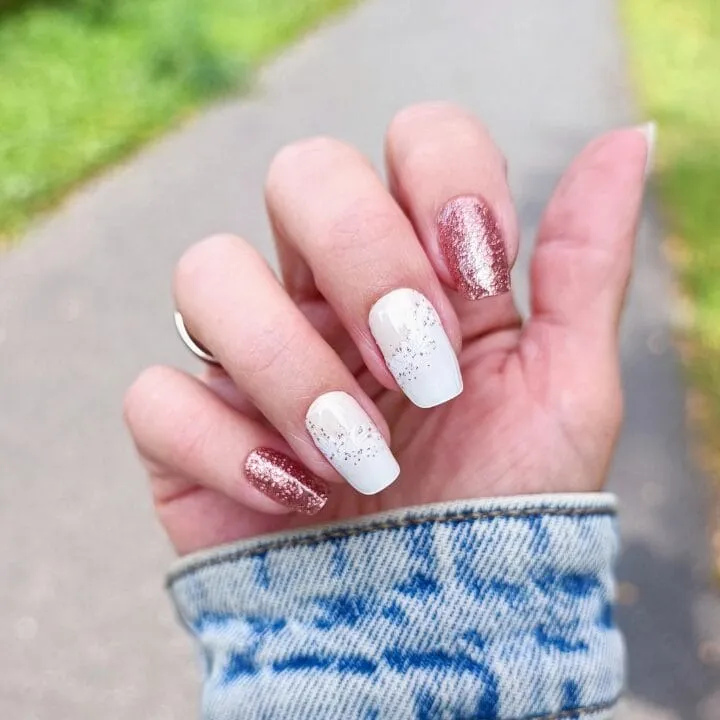 Stardust UV-Nagelfolie