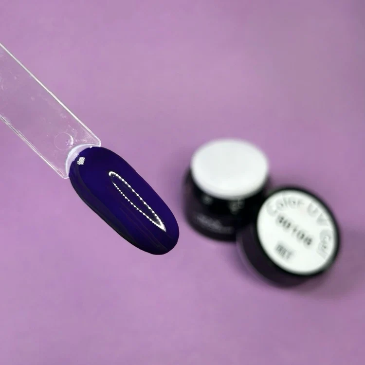 UV/LED Color Gel – Indigo Lila | Hochdeckendes Profi-Farbgel im Tiegel