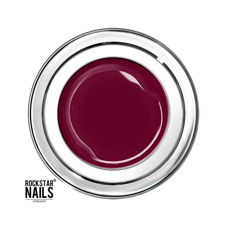 UV/LED Color Gel – Burgundy Rot | Hochdeckendes Profi-Farbgel im Tiegel