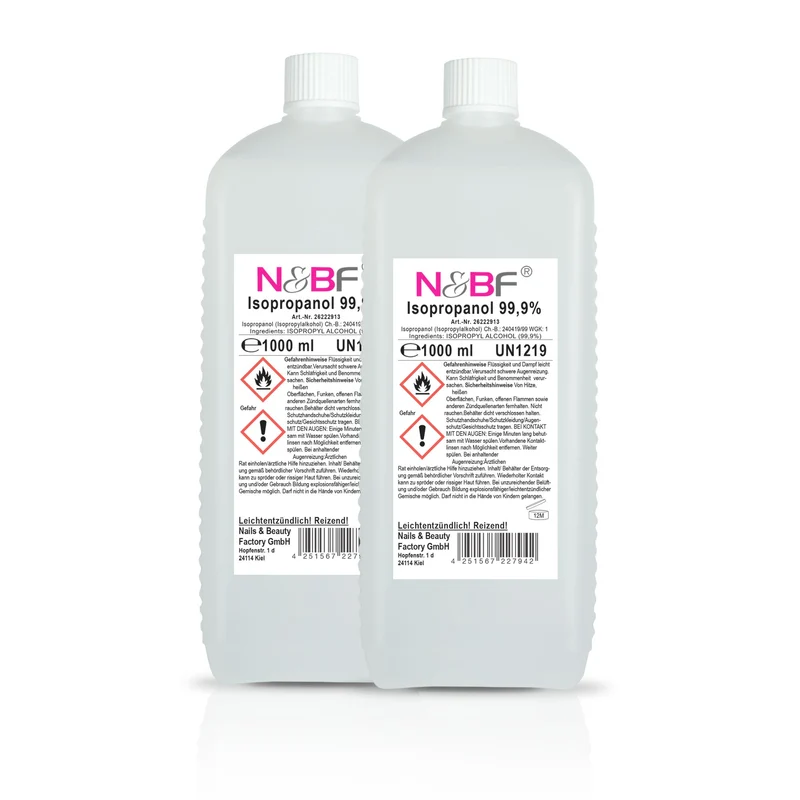 Nagel Cleaner Iso 99,9% Iso 2x1000ml