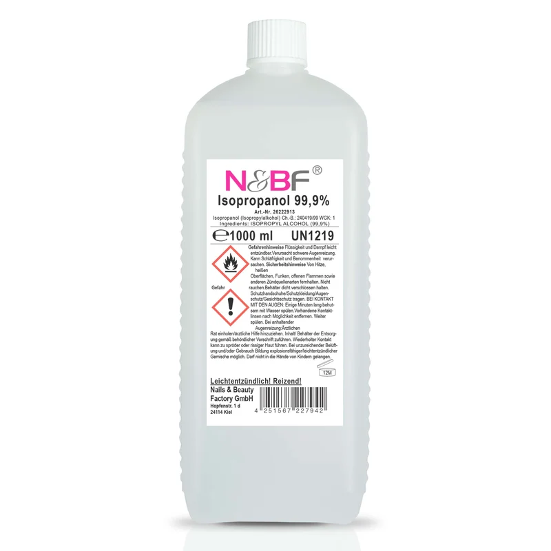 Nagel Cleaner Iso 99,9% Iso 2x1000ml