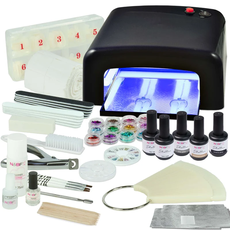 Shellac Nagelstudio Starter Set Glitter
