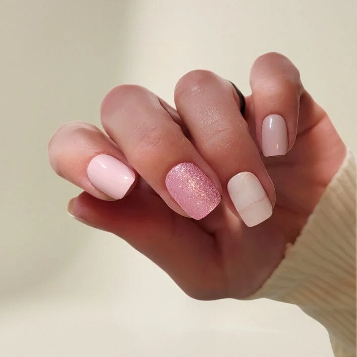 Cinderella Marmor UV-Nagelfolie