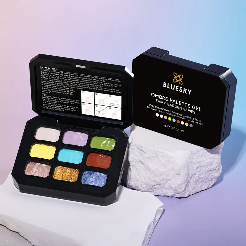 BLUESKY Ombré Palette Gel Kit