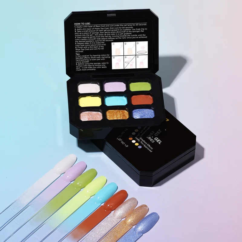 BLUESKY Ombré Palette Gel Kit