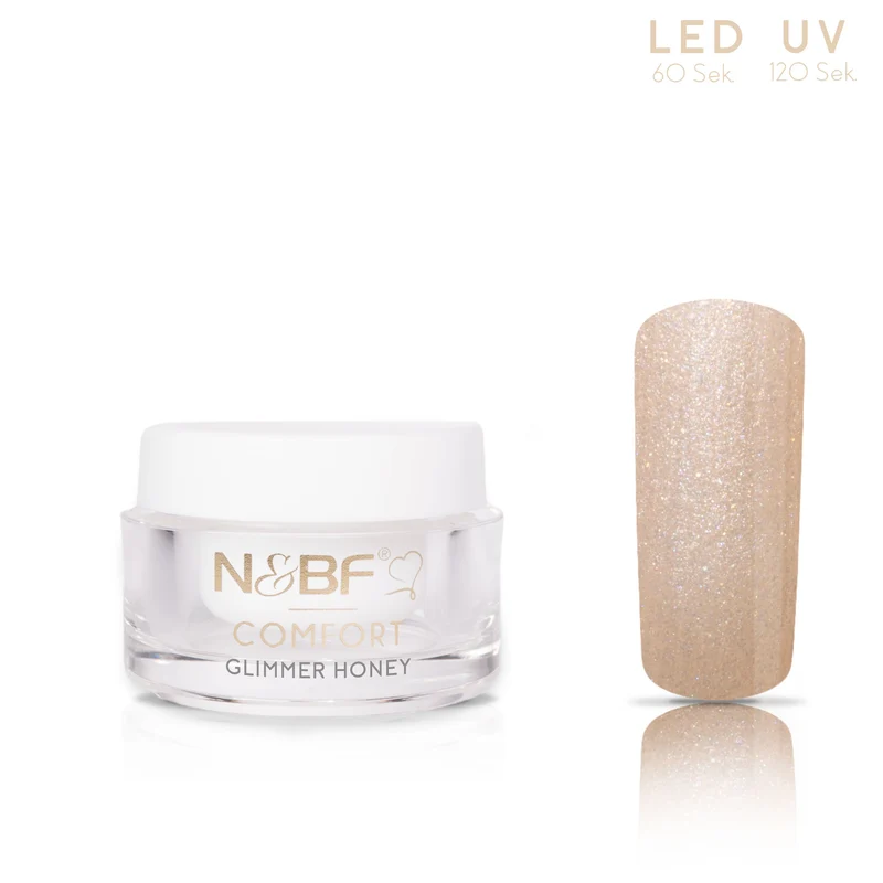 N&BF Comfort Glimmer Farbgel Honey 5ml