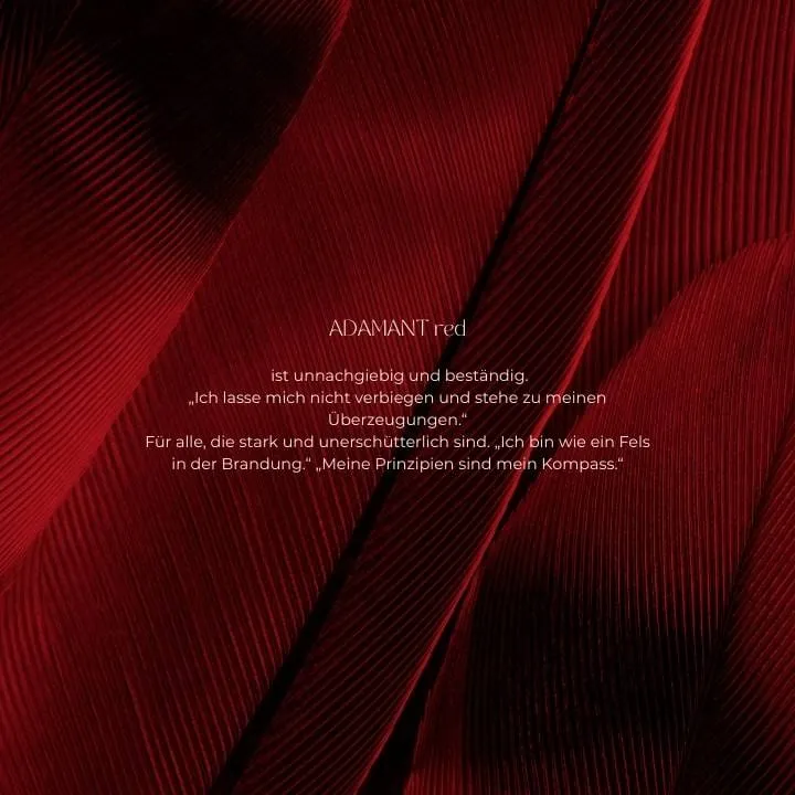 Adamant Red UV-Nagelfolie