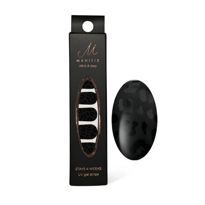 Black UV-Nagelfolie