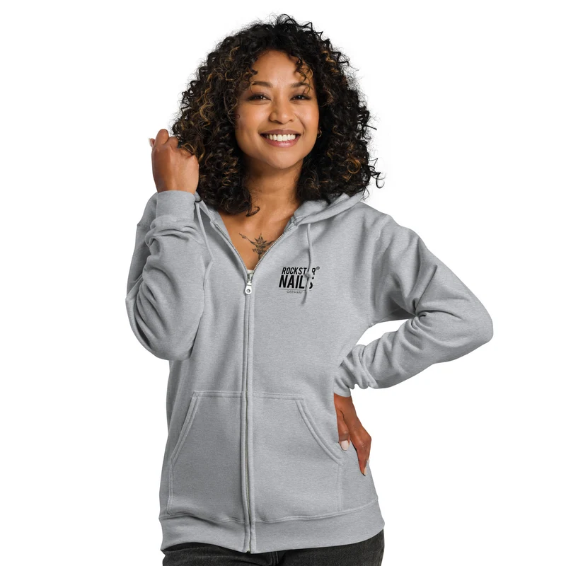 Tired Nail Tech Club Hoodie – Zip Hoodie mit Kapuze (Limited Edition)
