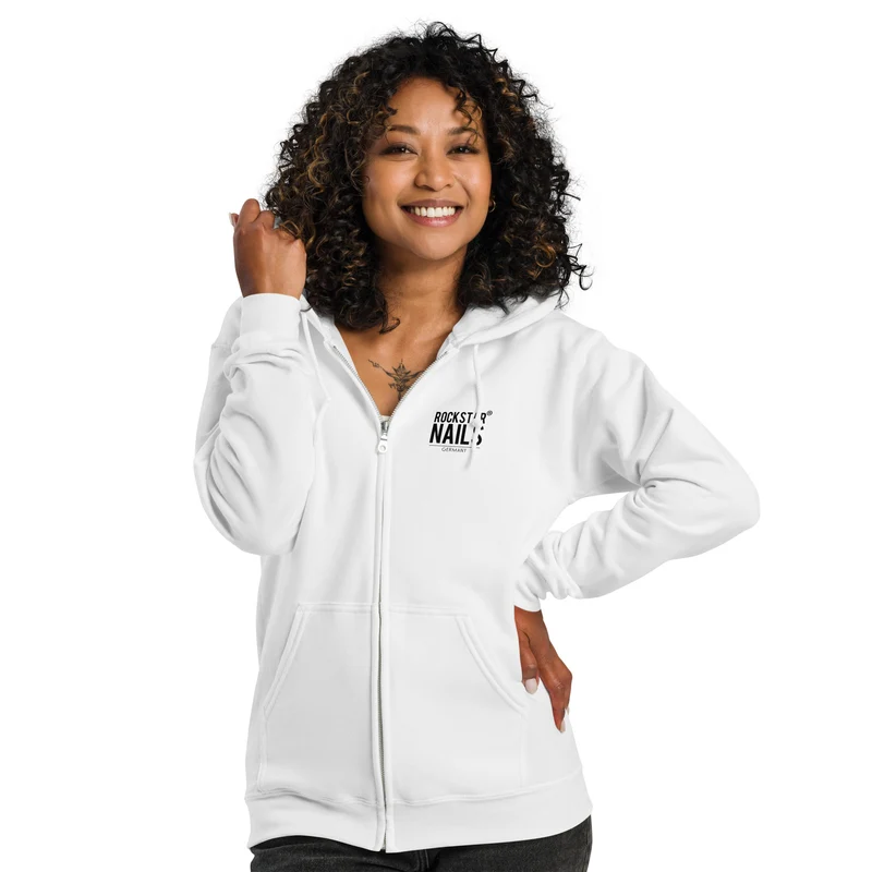 Tired Nail Tech Club Hoodie – Zip Hoodie mit Kapuze (Limited Edition)