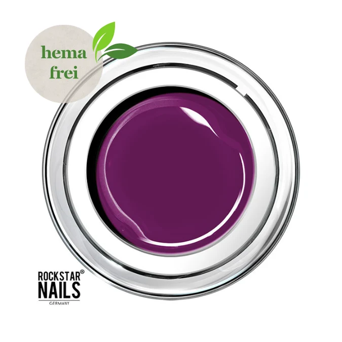 UV / LED Color Gel - hema frei - 80008 - brombeere lila