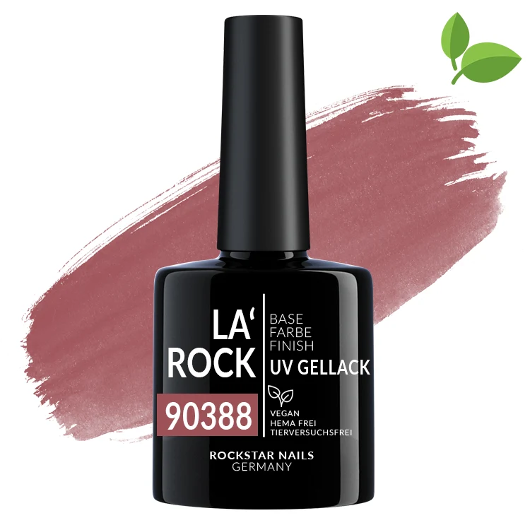 3in1 UV Nagellack - Hema frei -90388- lipstick nude