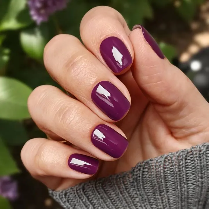 Noblesse Purple UV-Nagelfolie