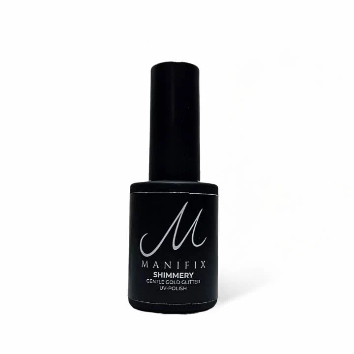 MANIFIX UV Polish Gentle Gold Glitter Hemafrei