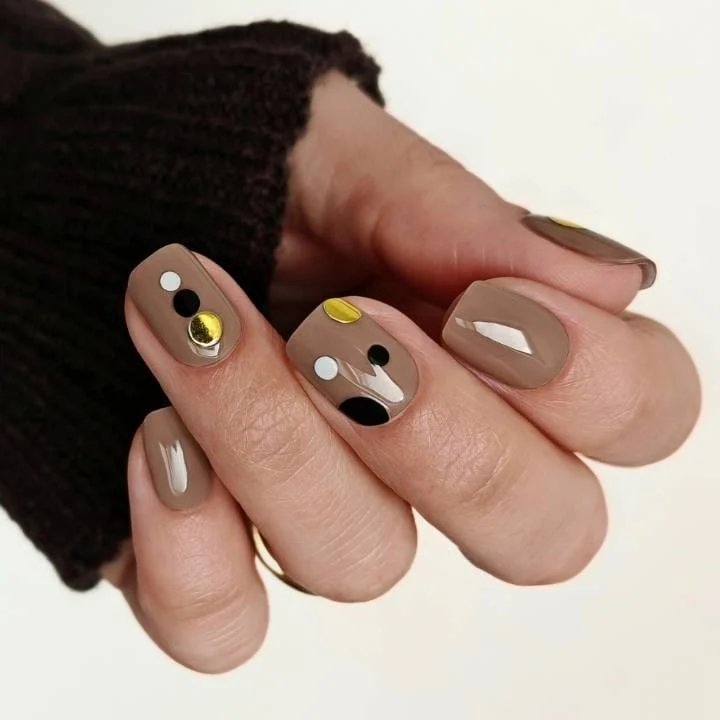 Glam Dots Nailart Sticker