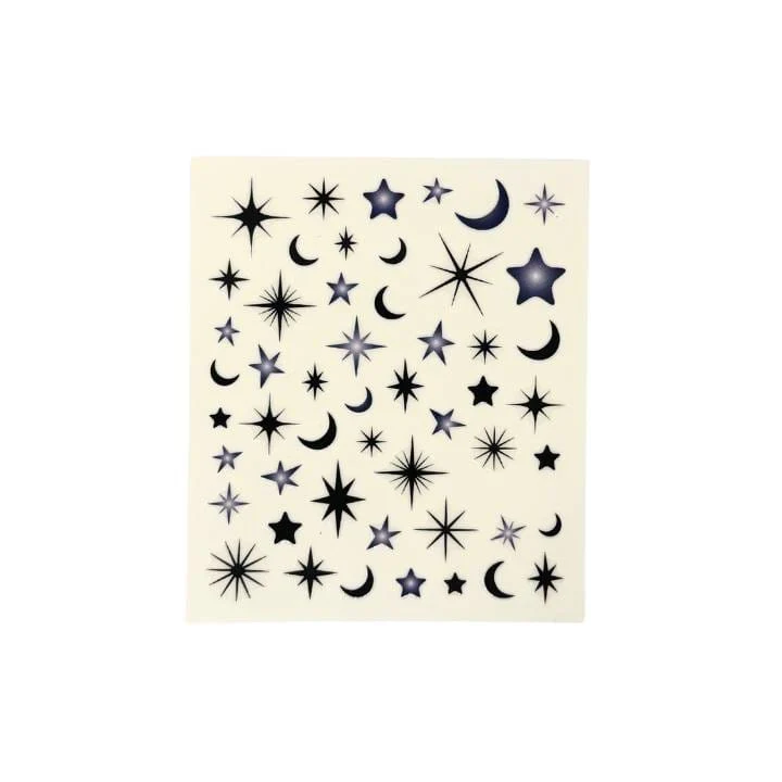 Midnight Sky Nailart Sticker