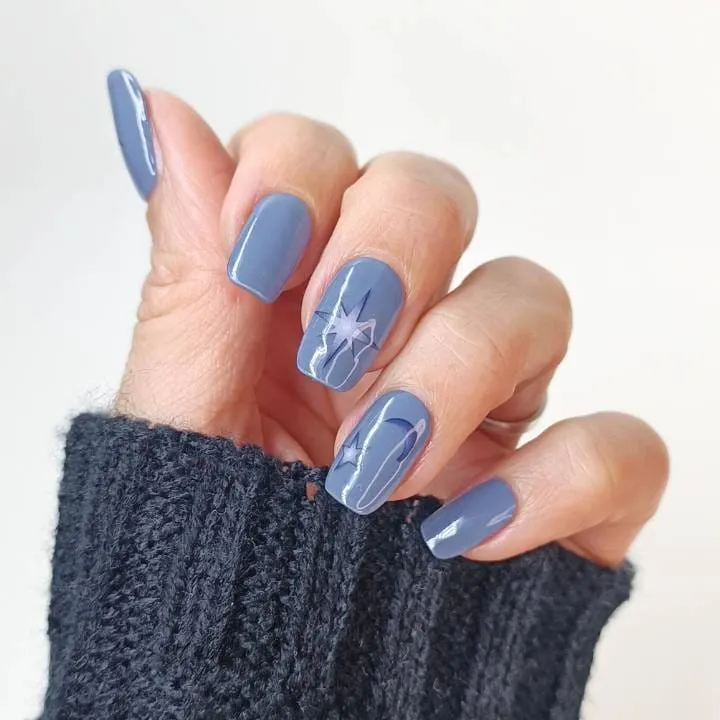 Midnight Sky Nailart Sticker