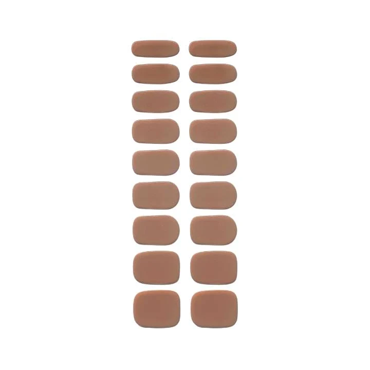 Noisette Brown UV-Nagelfolie